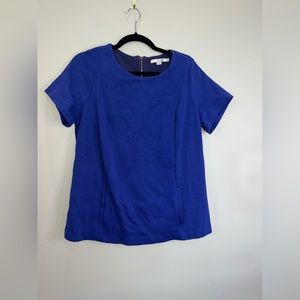 Boden Blue Short Sleeve Top